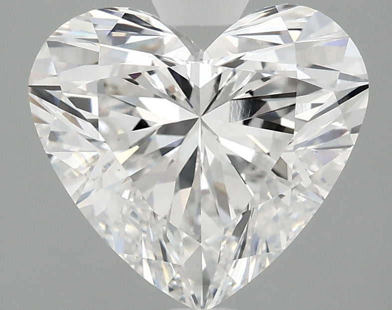 OROLEV Lab Grown Diamond Heart 3.09 Carats - Certification No.717595405
