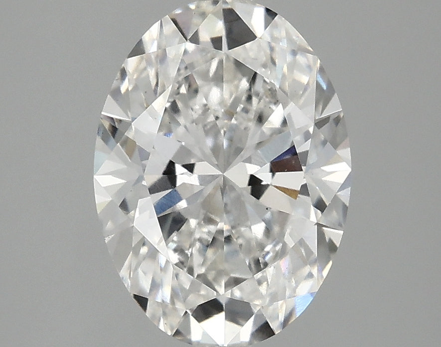 OROLEV Lab Grown Diamond Oval 2.55 Carats - Certification No.762575341