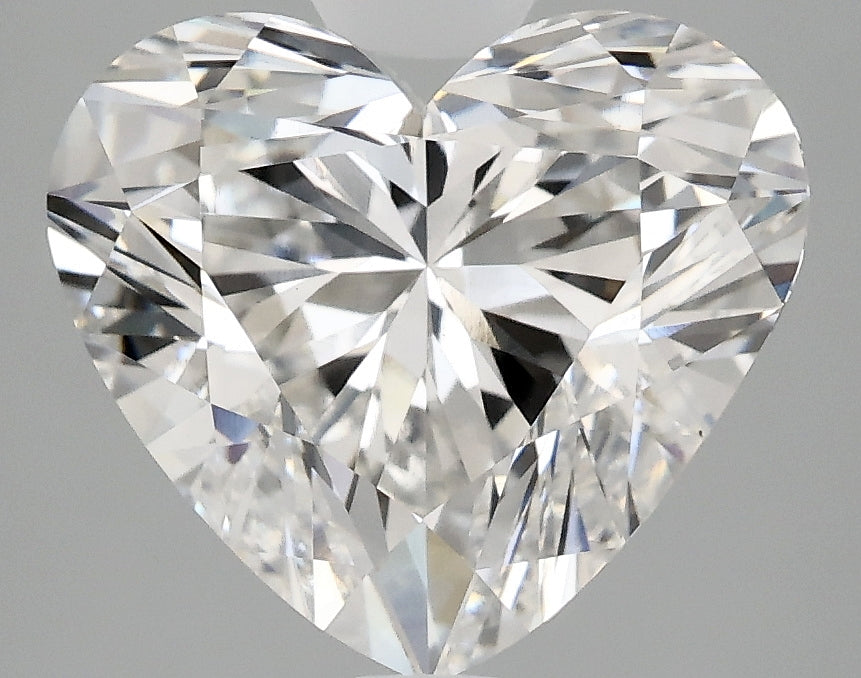 OROLEV Lab Grown Diamond Heart 4.04 Carats - Certification No.719517657