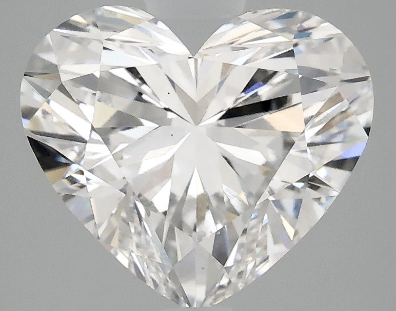 OROLEV Lab Grown Diamond Heart 2.99 Carats - Certification No.715544697