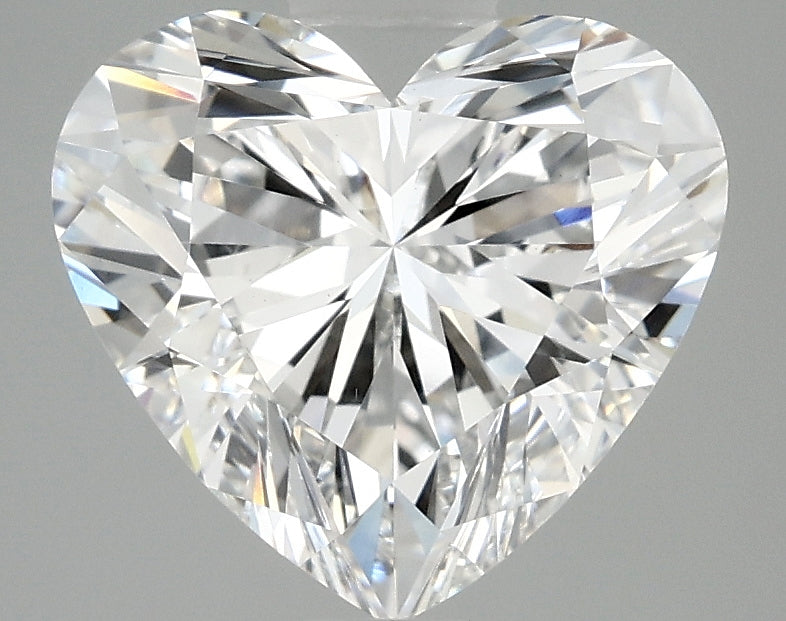 OROLEV Lab Grown Diamond Heart 3.09 Carats - Certification No.717595191