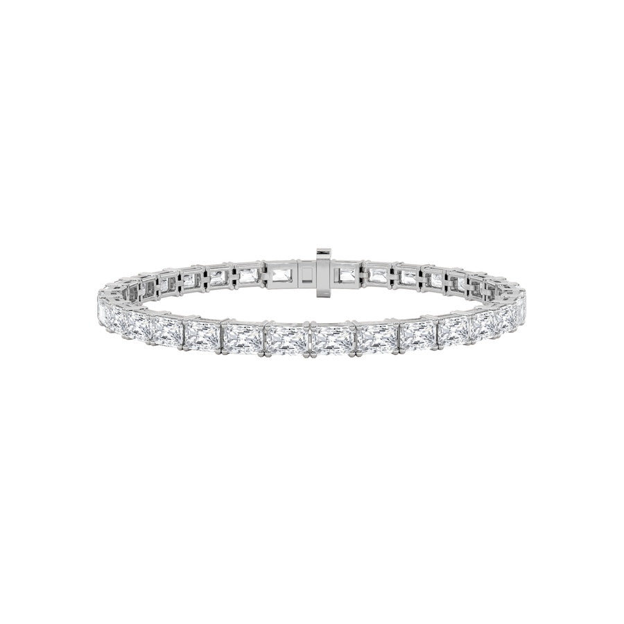 14K White Gold Bracelet KJ01991B.RA-21-21F