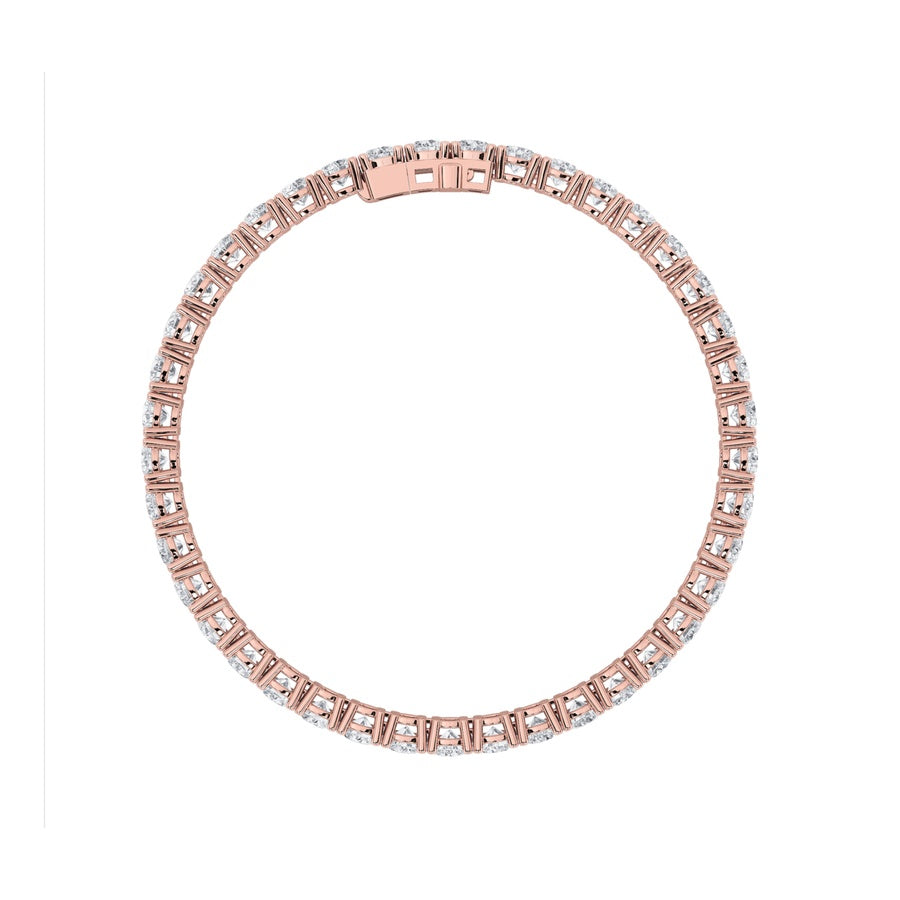 Round Shape Classic Tennis Bracelet lab grown diamond