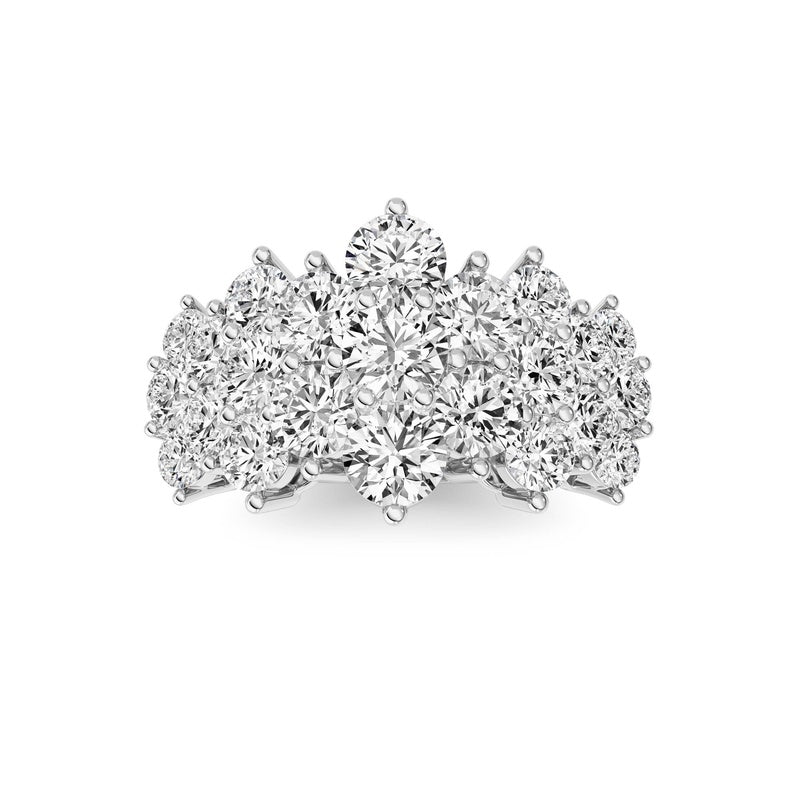 14K White Gold Ring KJ02958R.RD-3-21F