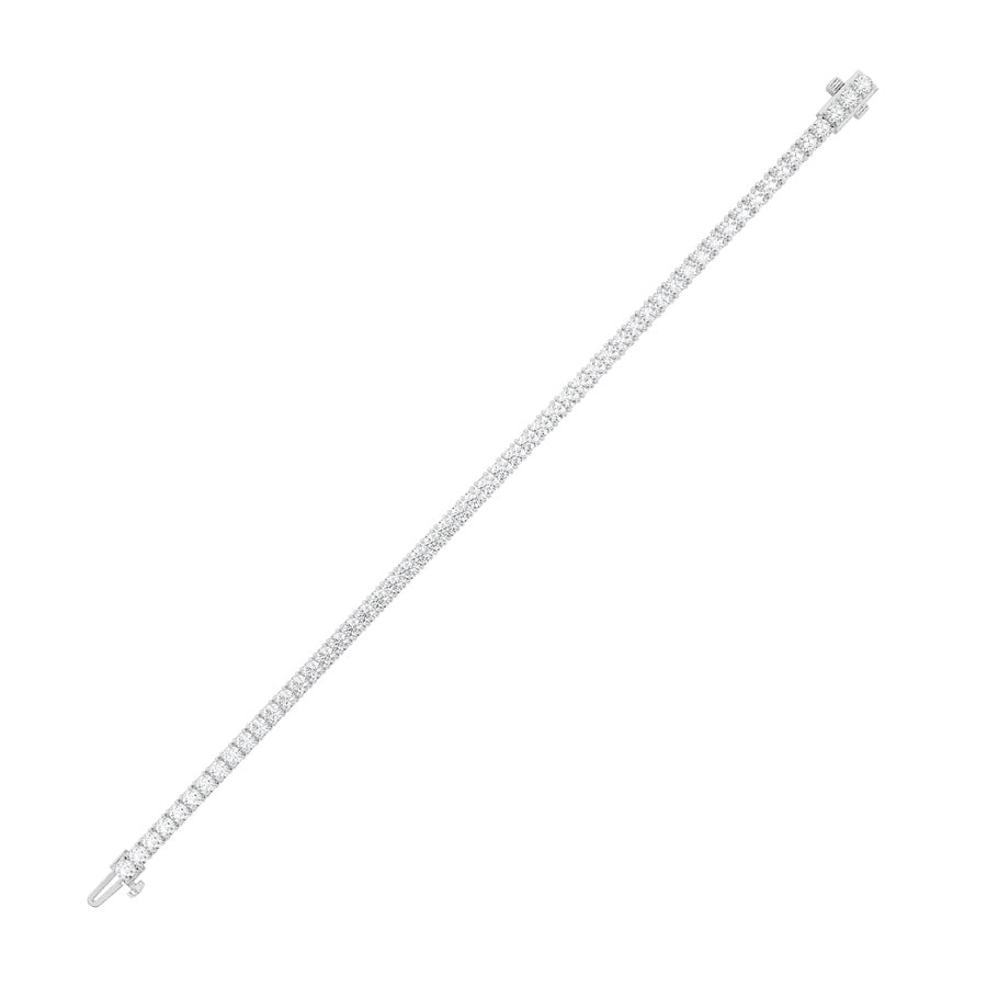 14K White Gold Bracelet KJ01855B.RD-5-21F