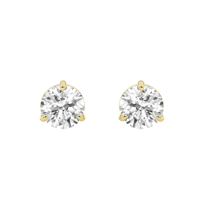 14K White Gold Earring KJ00206E3.RD-1-21F