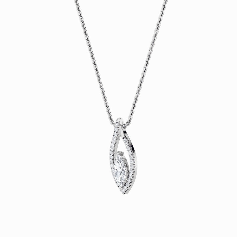 Heart Shape Pendant lab grown diamond