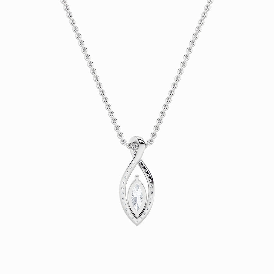 Heart Shape Pendant lab grown diamond