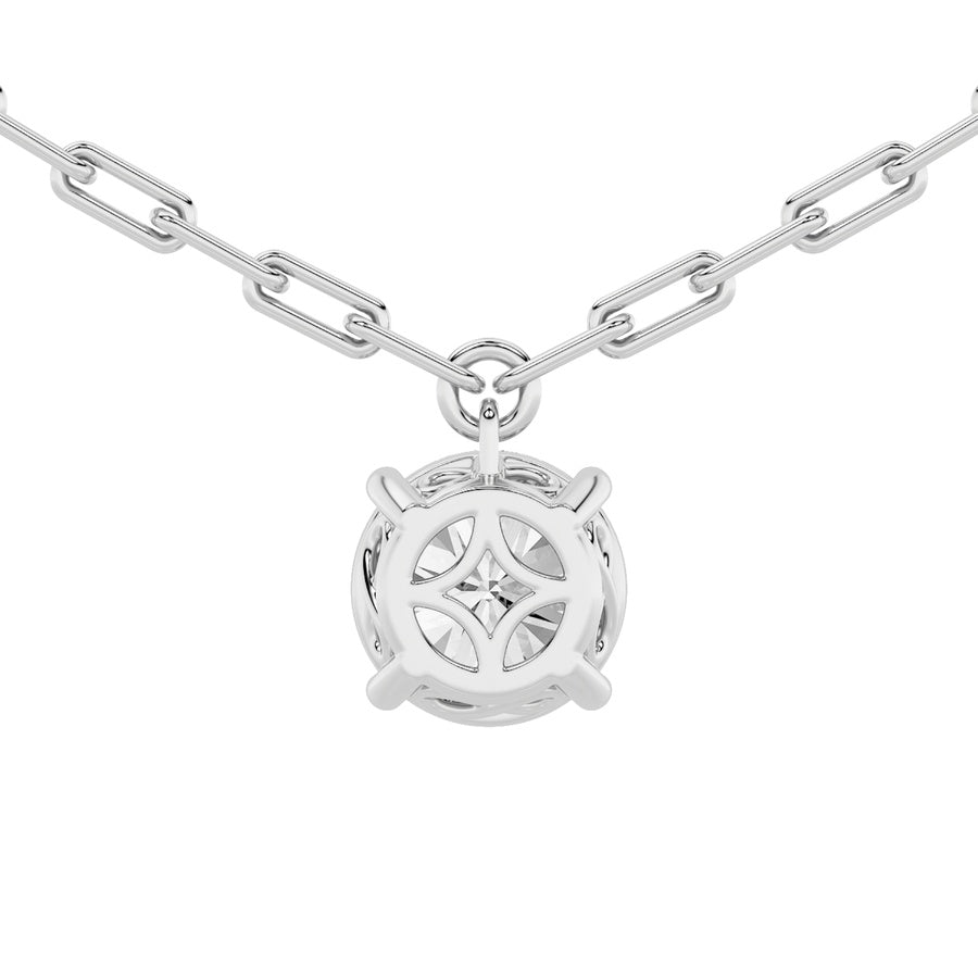 Round Shape Strata Chic Collection Necklace lab grown diamond