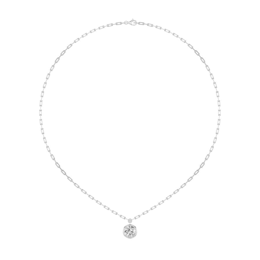 Round Shape Strata Chic Collection Necklace lab grown diamond