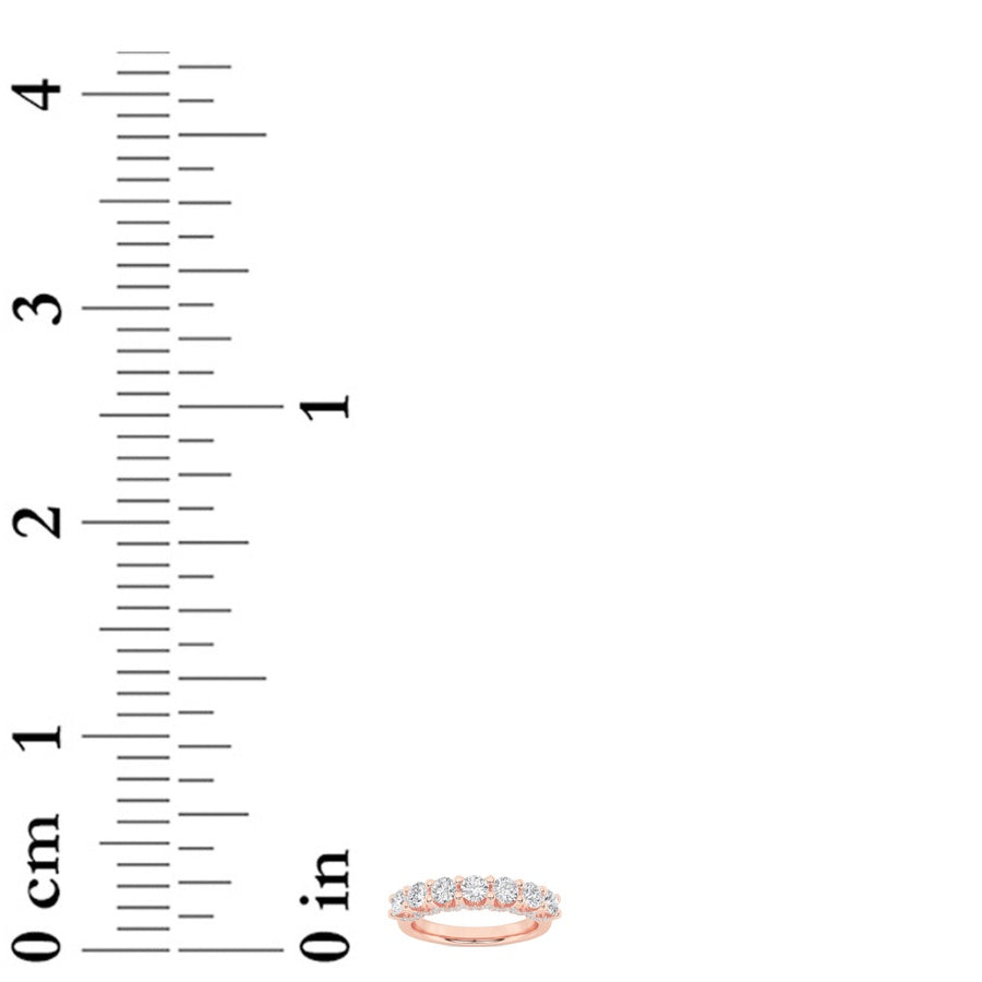 Round Shape Accented Double Halo Set Of Band And Ring lab grown diamond