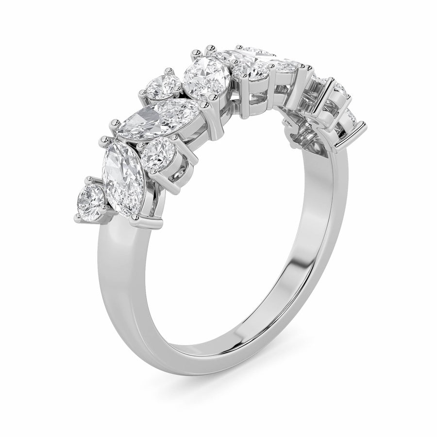 Marquise Shape Ring lab grown diamond