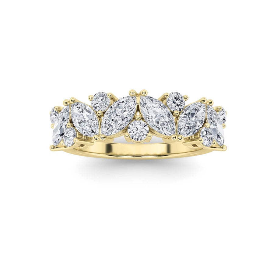Marquise Shape Ring lab grown diamond