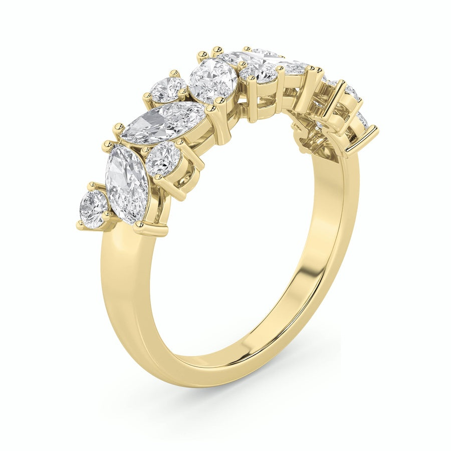 Marquise Shape Ring lab grown diamond
