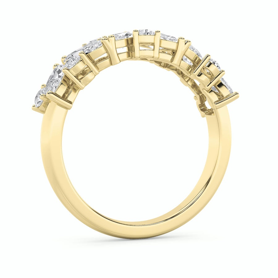 Marquise Shape Ring lab grown diamond