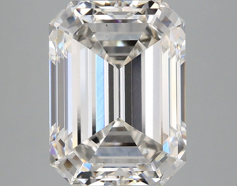 OROLEV Lab Grown Diamond Emerald 5.04 Carats - Certification No.667408965