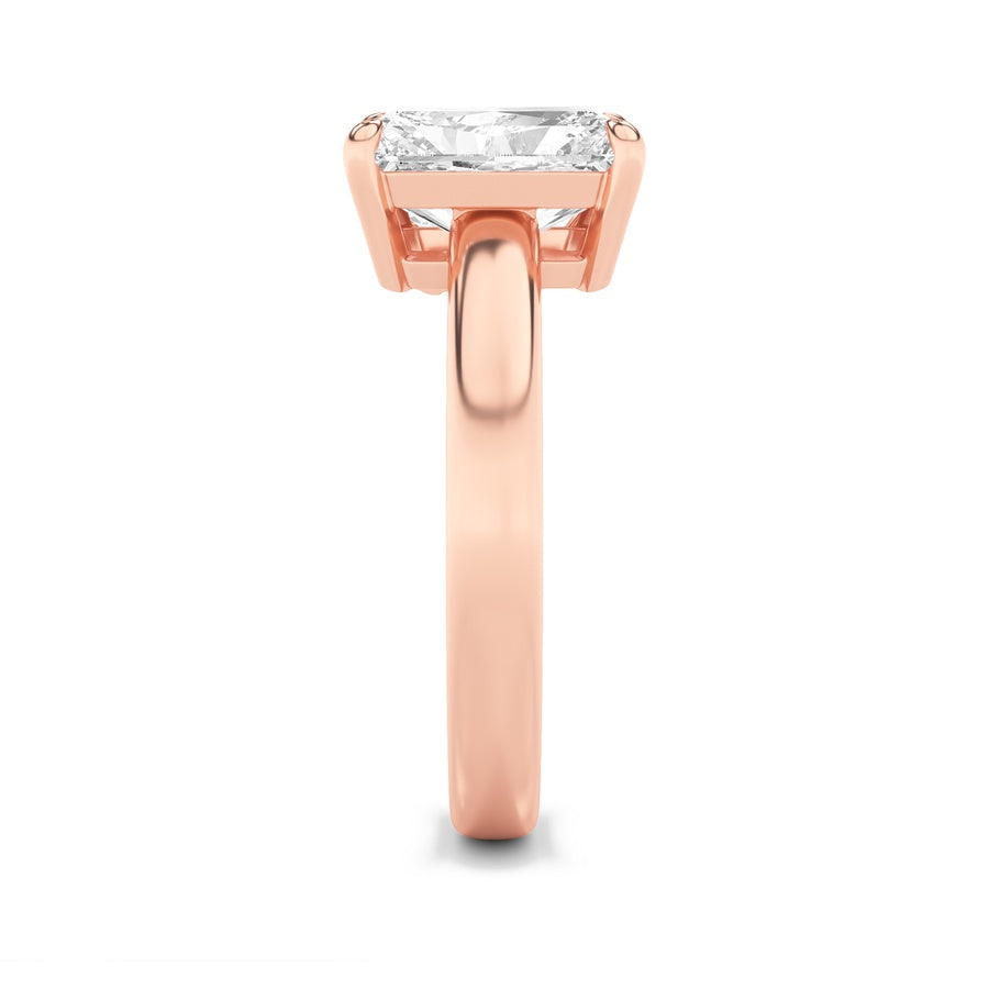 Radiant Shape Toi Et Moi Fashiion Ring lab grown diamond