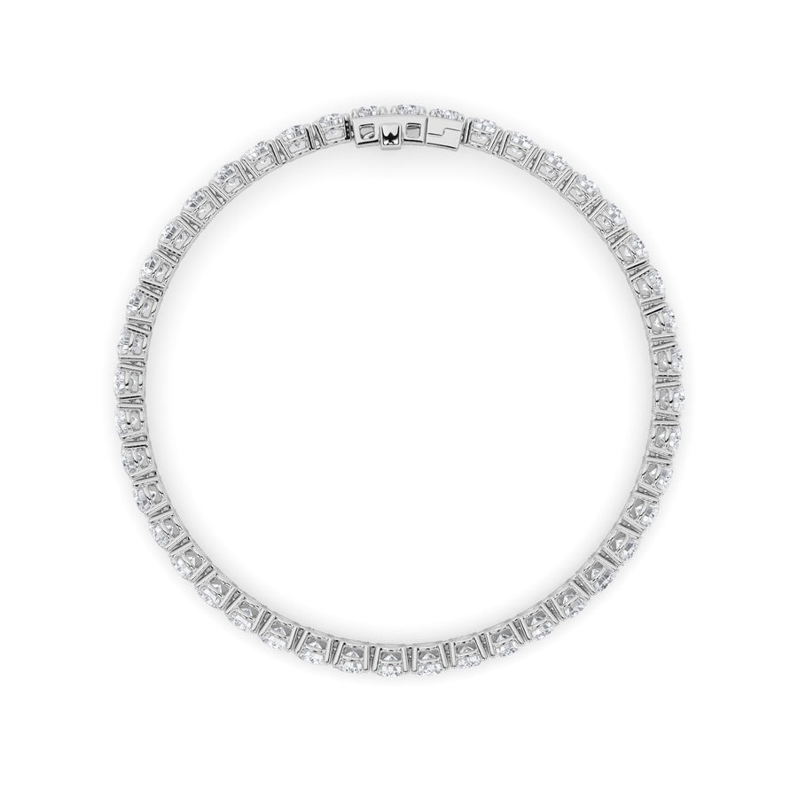 Round Shape Tennis Bracelet lab grown diamond