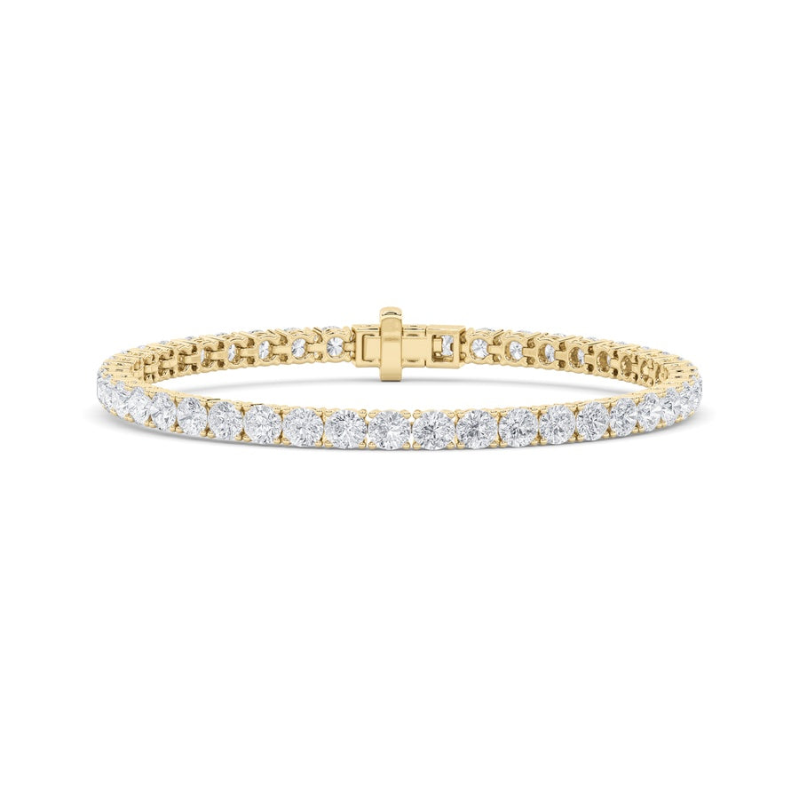 Round Shape Tennis Bracelet lab grown diamond