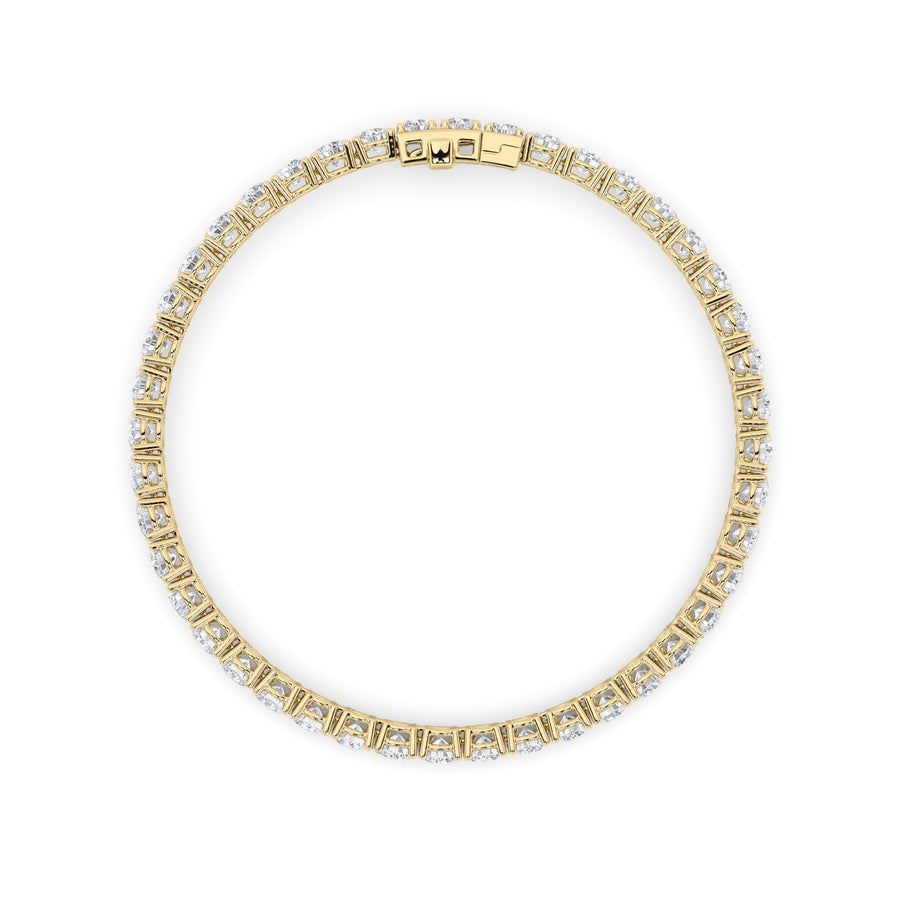 Round Shape Tennis Bracelet lab grown diamond