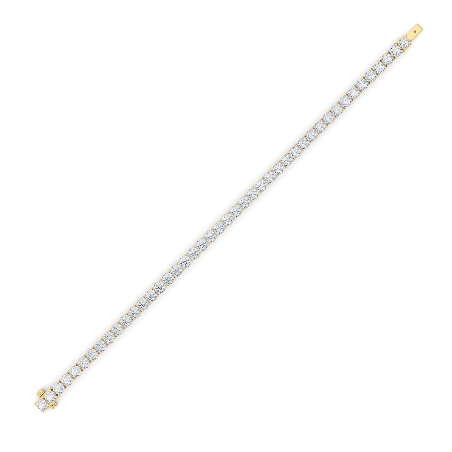 Round Shape Tennis Bracelet lab grown diamond