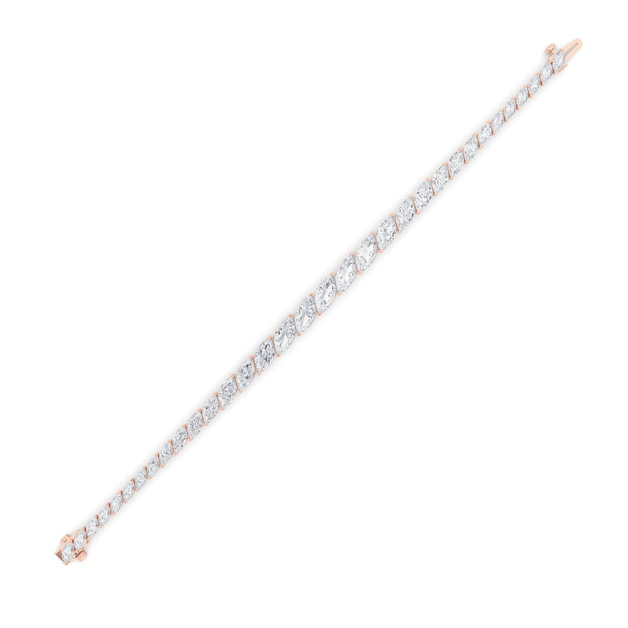 Marquise Shape Bracelet lab grown diamond