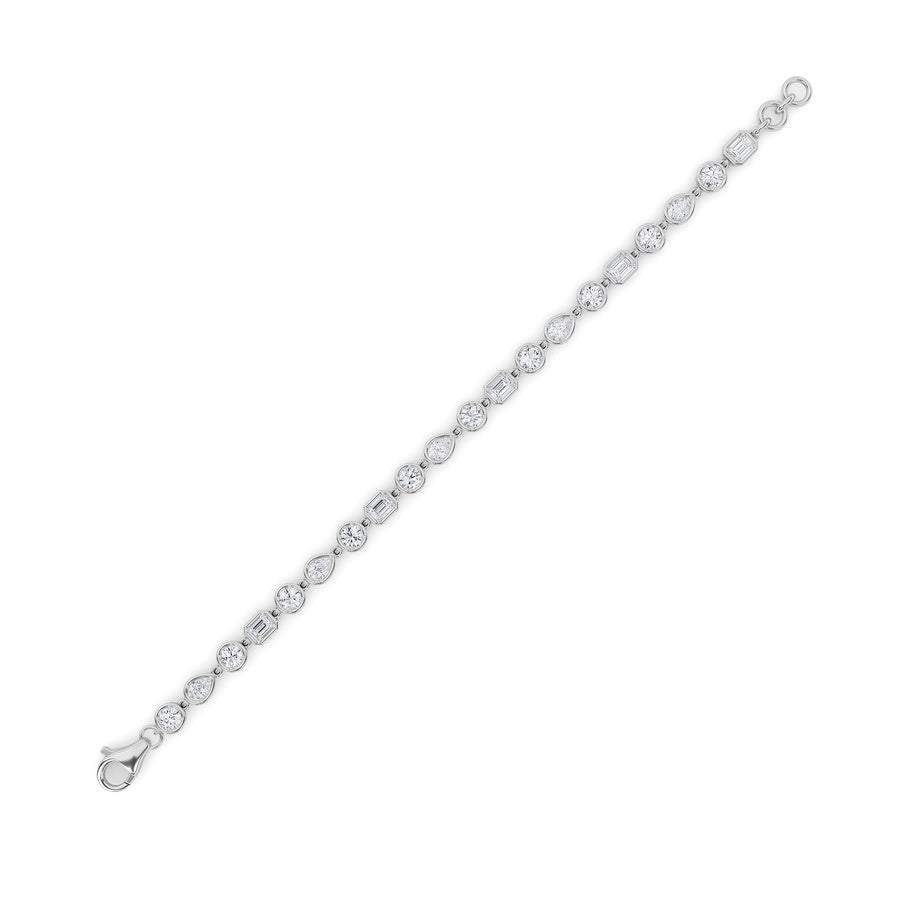 Mix Shape Bracelet lab grown diamond