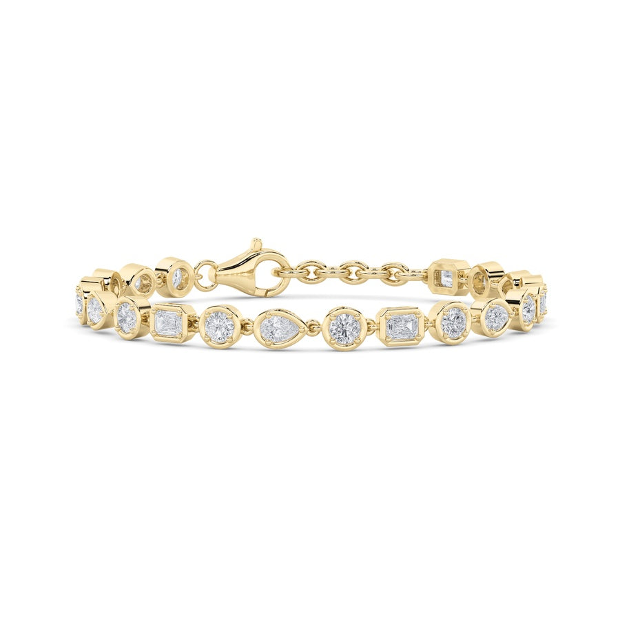 Mix Shape Bracelet lab grown diamond