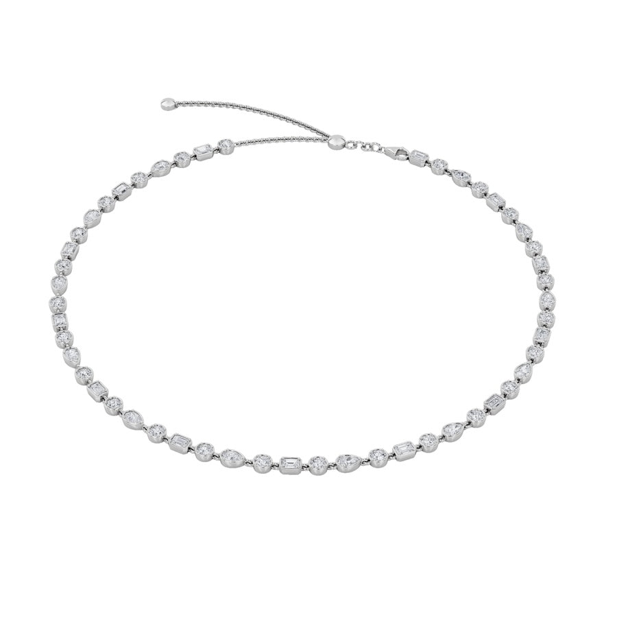 Pear Shape Necklace lab grown diamond