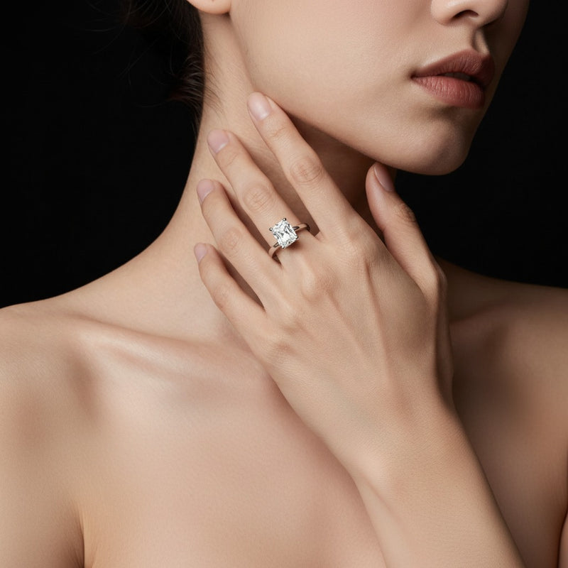 Model wearing cushion bypass shank engagement ring