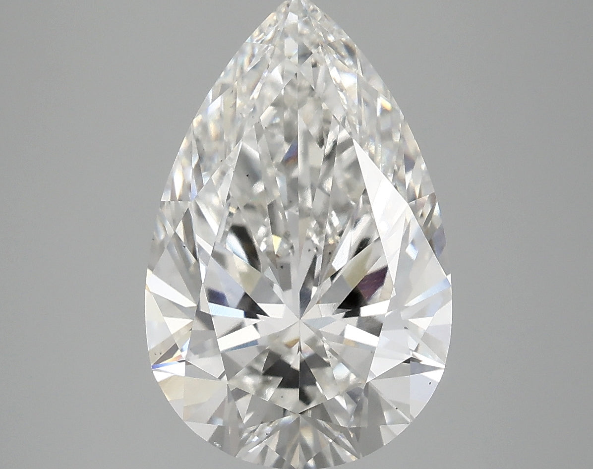 OROLEV Lab Grown Diamond Pear 4.08 Carats - Certification No.763663148