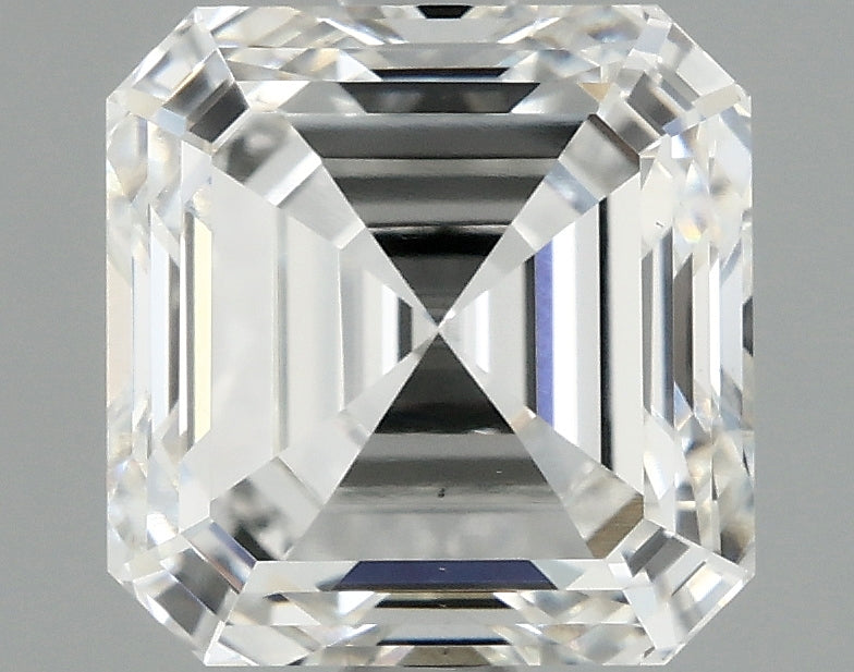 OROLEV Lab Grown Diamond Asscher 2.01 Carats - Certification No.776676373