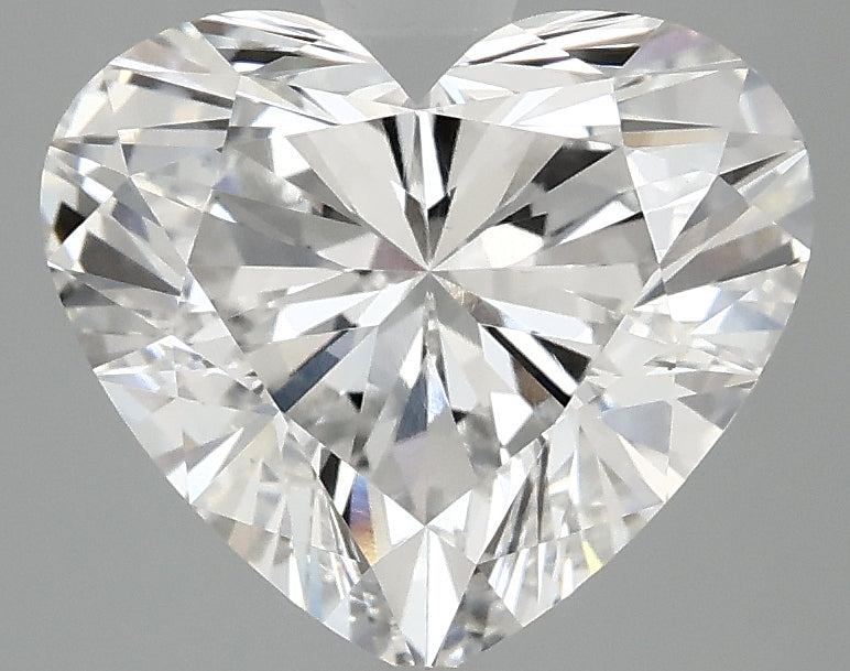 OROLEV Lab Grown Diamond Heart 2.97 Carats - Certification No.710551181