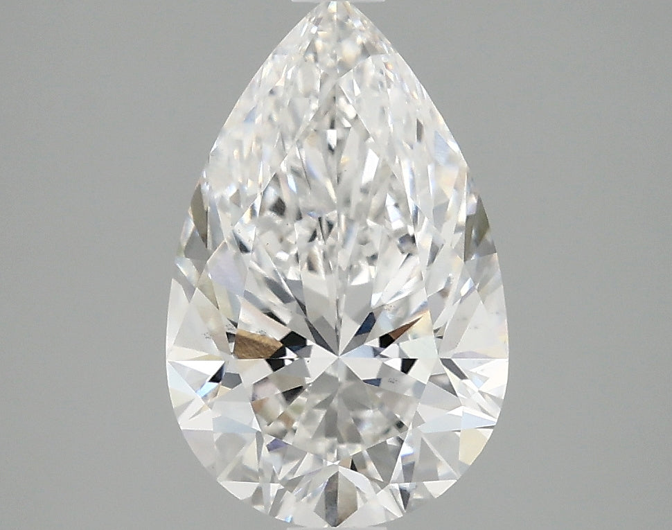 OROLEV Lab Grown Diamond Pear 2.58 Carats - Certification No.772603860