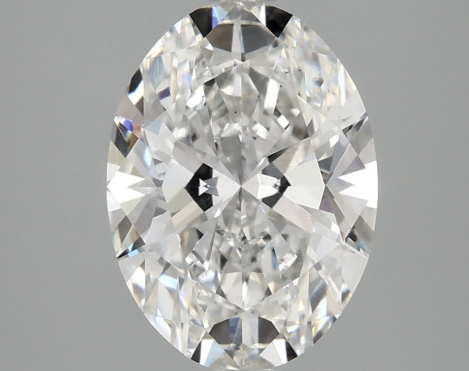 OROLEV Lab Grown Diamond Oval 2.59 Carats - Certification No.763632472