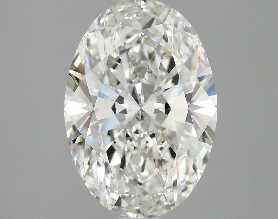 OROLEV Lab Grown Diamond Oval 2.1 Carats - Certification No.756582947