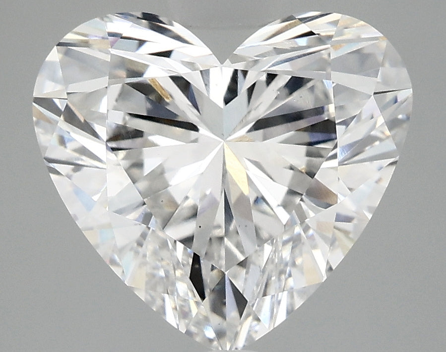 OROLEV Lab Grown Diamond Heart 4.06 Carats - Certification No.710567667