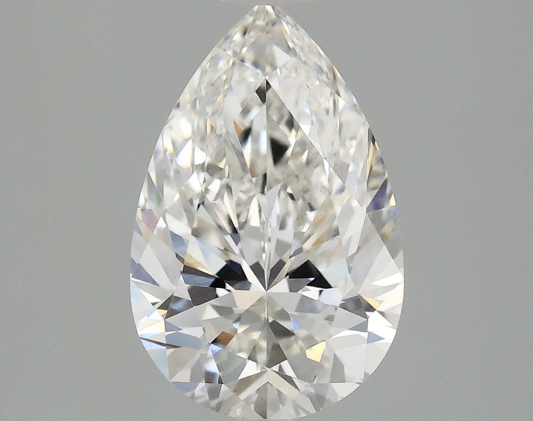 OROLEV Lab Grown Diamond Pear 1.59 Carats - Certification No.759520623