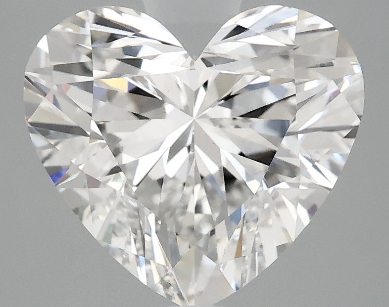 OROLEV Lab Grown Diamond Heart 3.09 Carats - Certification No.715566493