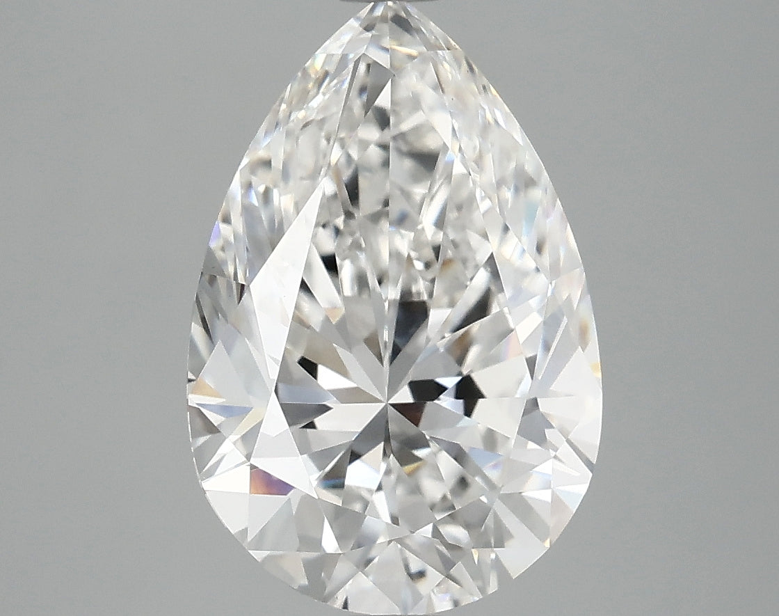 OROLEV Lab Grown Diamond Pear 4.07 Carats - Certification No.795608845