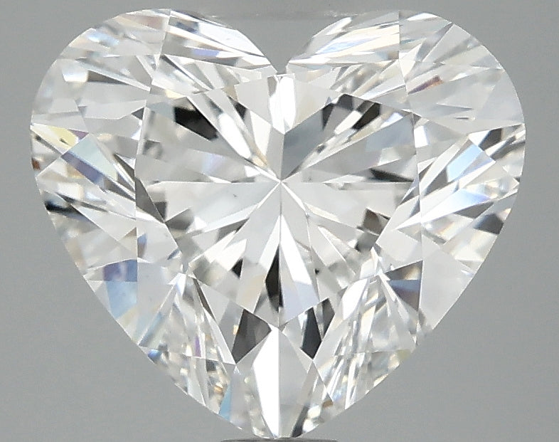 OROLEV Lab Grown Diamond Heart 3.04 Carats - Certification No.720503712