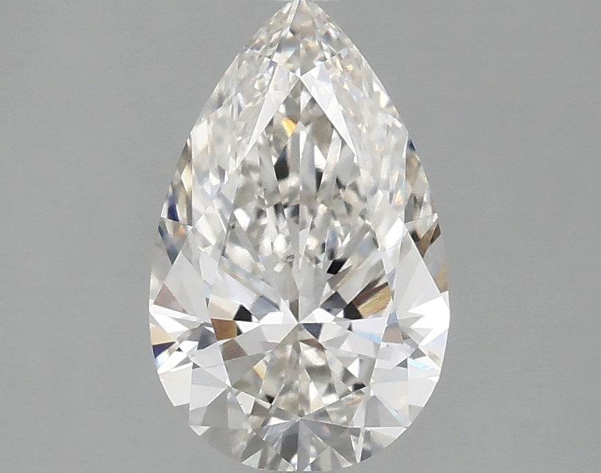 OROLEV Lab Grown Diamond Pear 1.6 Carats - Certification No.798613552