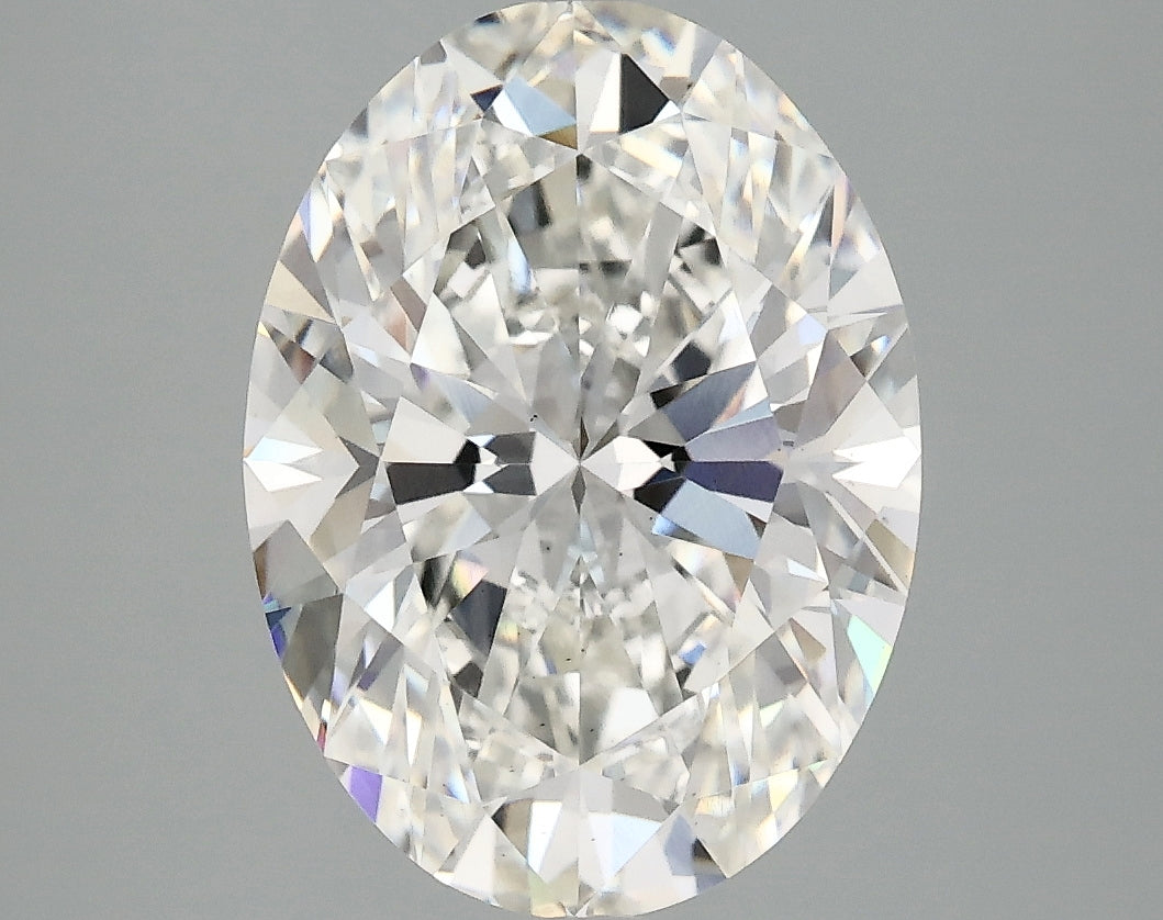 OROLEV Lab Grown Diamond Oval 4.04 Carats - Certification No.789601308