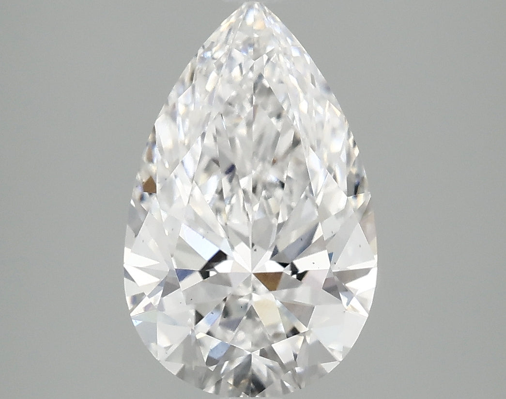 OROLEV Lab Grown Diamond Pear 2.53 Carats - Certification No.776668857