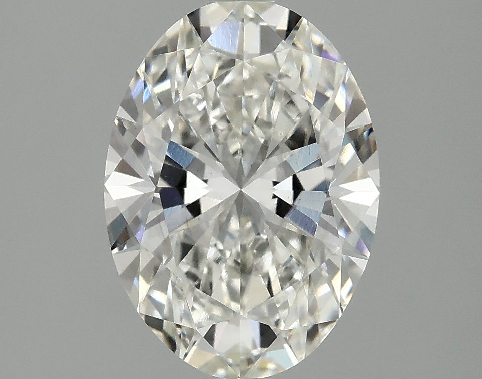 OROLEV Lab Grown Diamond Oval 1.57 Carats - Certification No.768655483