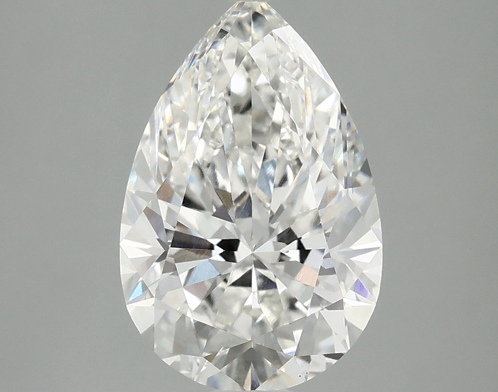 OROLEV Lab Grown Diamond Pear 3.09 Carats - Certification No.762513946