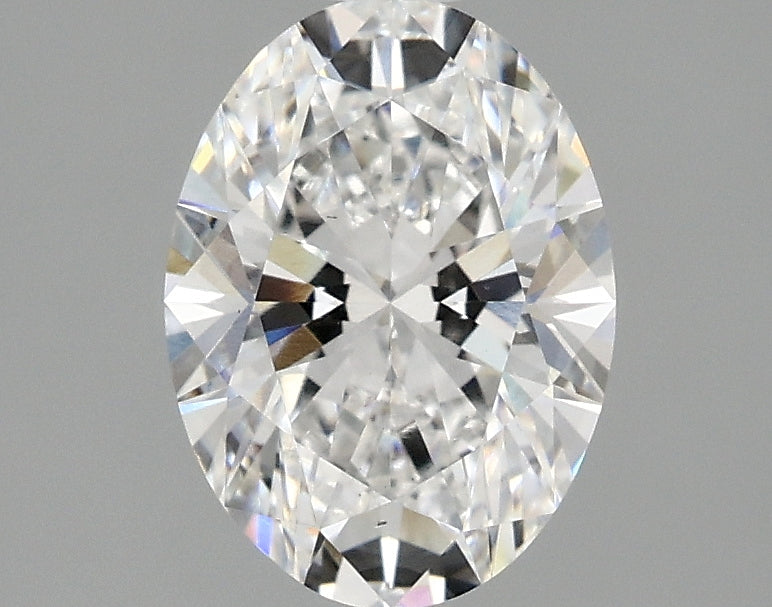 OROLEV Lab Grown Diamond Oval 1.54 Carats - Certification No.757516034