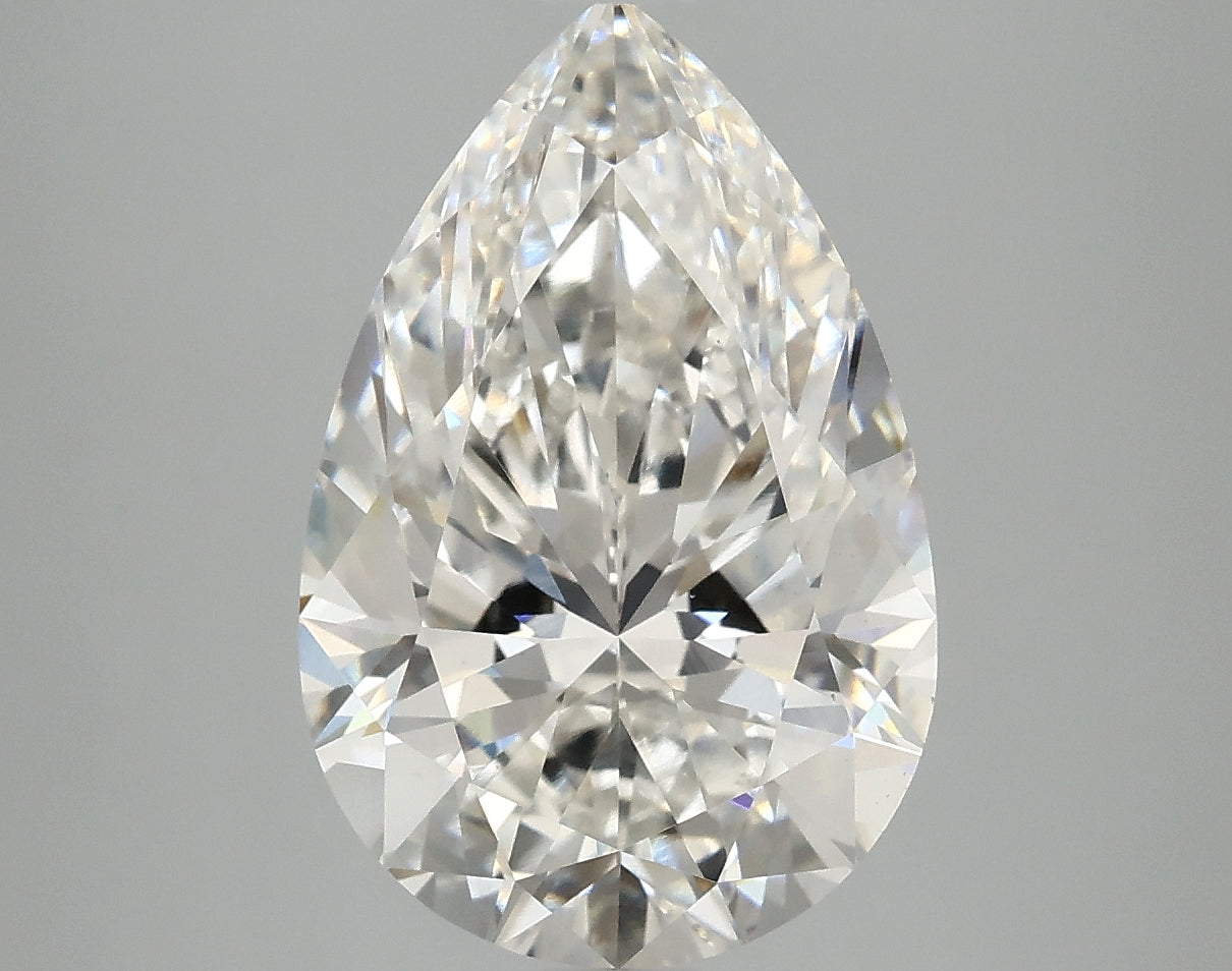 OROLEV Lab Grown Diamond Pear 4.82 Carats - Certification No.702591759