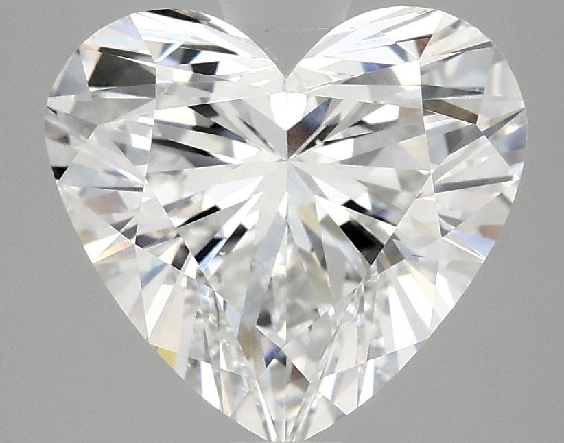 OROLEV Lab Grown Diamond Heart 3.1 Carats - Certification No.719582446