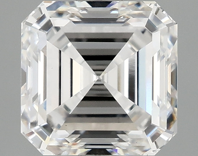 OROLEV Lab Grown Diamond Asscher 2.45 Carats - Certification No.776649074